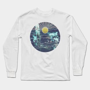 Abstract sun Long Sleeve T-Shirt